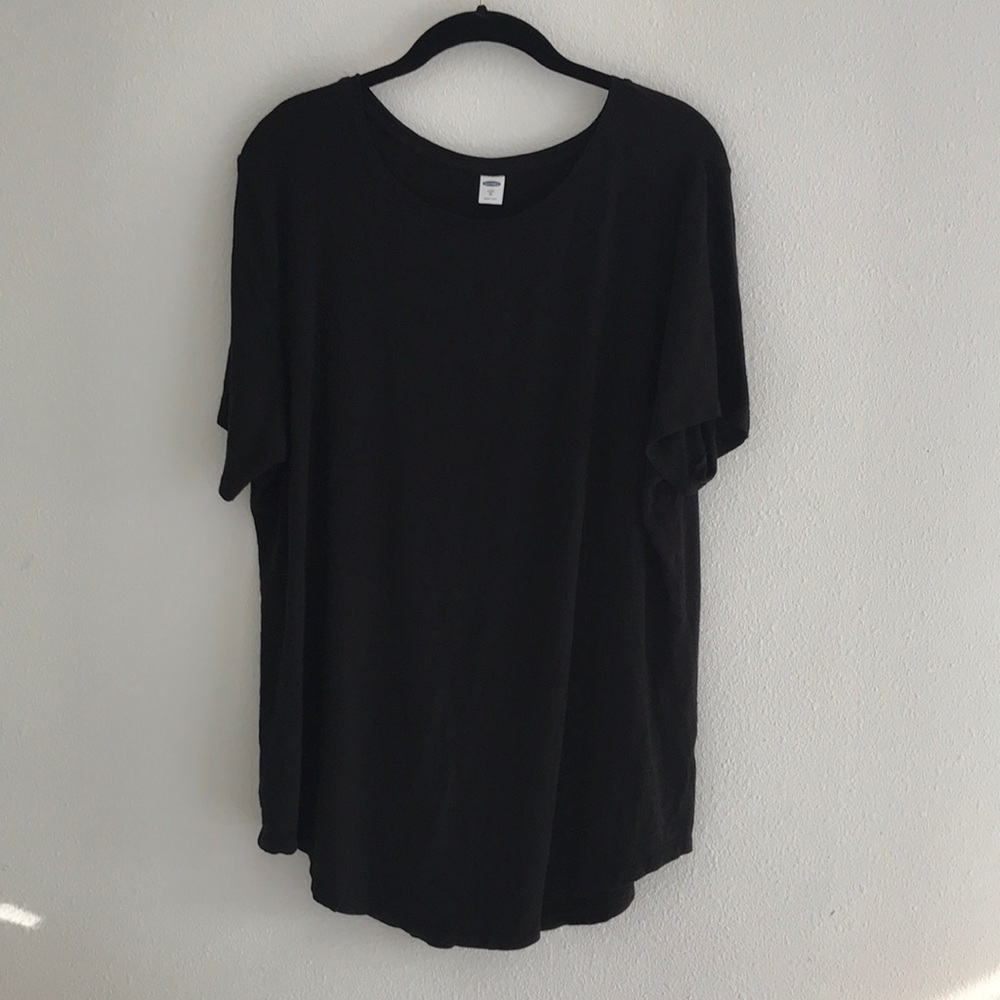 Black Old Navy Luxe Top